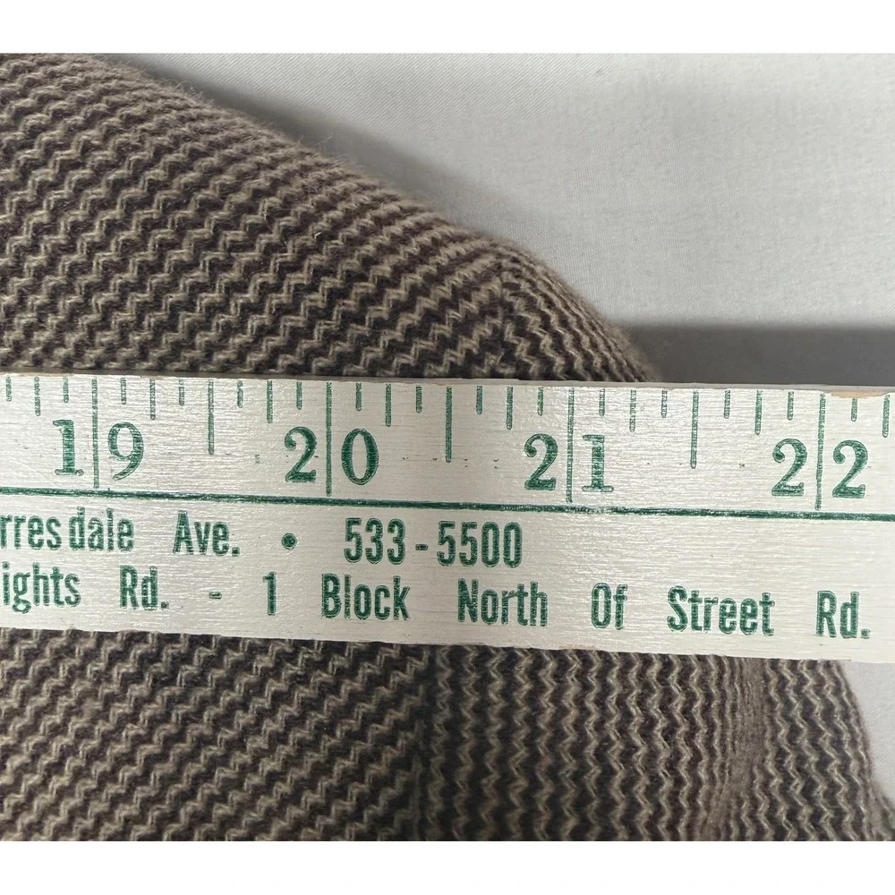 Armani Collezioni 100% Cashmere Brown Herringbone Blazer Men's 44L Italy 1B36E0